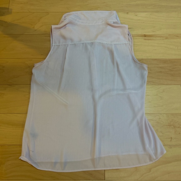 pink and white striped tommy hilfiger blouse - Picture 6 of 6